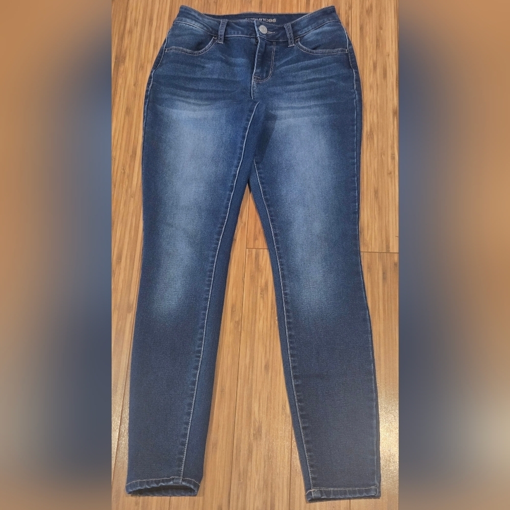 Maurices Women's Dark Blue Skinny Stretch Jeans